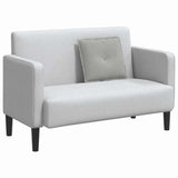 Cuscino per Schiena Grigio chiaro 50 x 45 cm