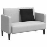 Cuscino per Schiena Nero 60 x 19 x 50 cm Tessuto