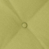 Cuscino per Schiena Verde chiaro 60 x 19 x 50 cm Tessuto