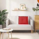 Cuscino per Schiena Rosso 60 x 19 x 50 cm Tessuto