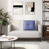 Cuscino per Schiena Blu jeans 60 x 19 x 50 cm Tessuto