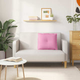 Cuscino per Schiena Rosa 60 x 19 x 50 cm Tessuto