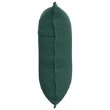 Cuscino per Schiena Verde Scuro 60 x 50 cm Tessuto in Cords