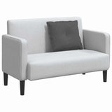 Cuscino per Schiena Grigio scuro 60 x 50 cm Tessuto in Cords