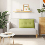 Cuscino per Schiena Verde chiaro 80 x 19 x 50 cm Tessuto