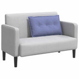 Cuscino per Schiena Blu jeans 80 x 19 x 50 cm Tessuto