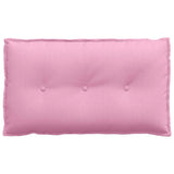 Cuscino per Schiena Rosa 80 x 19 x 50 cm Tessuto