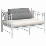 Cuscino per Schiena Grigio chiaro 100 x 19 x 50 cm Tessuto