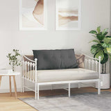 Cuscino per Schiena Grigio scuro 100 x 19 x 50 cm Tessuto