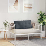 Cuscino per Schiena Grigio scuro 100 x 50 cm Tessuto in Cords