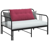 Cuscino per Schiena Rosso Vino 100 x 50 cm Tessuto in Cords