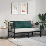 Cuscino per Schiena Verde Scuro 120 x 19 x 50 cm Tessuto