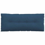 Cuscino per Schiena Blu 120 x 19 x 50 cm Tessuto
