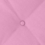 Cuscino per Schiena Rosa 120 x 19 x 50 cm Tessuto