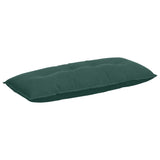 Cuscino per Schiena Verde Scuro 120 x 50 cm Tessuto in Cords