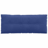Cuscino per Schiena Blu Polizia 120 x 50 cm Tessuto in Cords