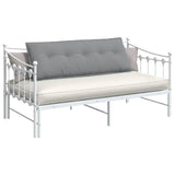 Cuscino per Schiena Grigio chiaro 140 x 19 x 50 cm Tessuto