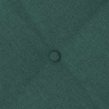 Cuscino per Schiena Verde Scuro 140 x 19 x 50 cm Tessuto