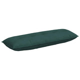Cuscino per Schiena Verde Scuro 140 x 19 x 50 cm Tessuto