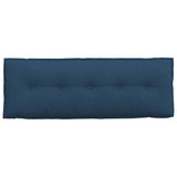 Cuscino per Schiena Blu 140 x 19 x 50 cm Tessuto