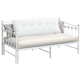 Cuscino per Schiena Bianco 140 x 19 x 50 cm Tessuto