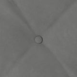 Cuscino per Schiena Grigio scuro 200 x 50 cm