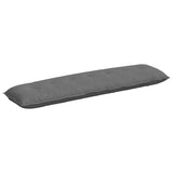 Cuscino per Schiena Grigio scuro 200 x 50 cm