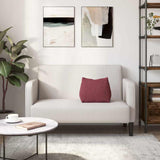 Cuscino per Schiena Rosso Vino 45 x 20 x 35 cm Tessuto