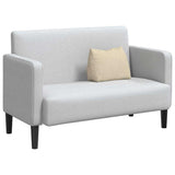 Cuscino per Schiena Crema 45 x 20 x 35 cm Tessuto