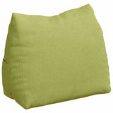 Cuscino per Schiena Verde chiaro 45 x 20 x 35 cm Tessuto