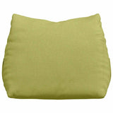 Cuscino per Schiena Verde chiaro 45 x 20 x 35 cm Tessuto