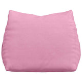 Cuscino per Schiena Rosa 45 x 20 x 35 cm Tessuto