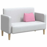 Cuscino per Schiena Rosa 45 x 20 x 35 cm Tessuto