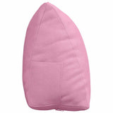Cuscino per Schiena Rosa 45 x 20 x 35 cm Tessuto