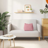 Cuscino per Schiena Rosa 45 x 20 x 35 cm Tessuto in Cords