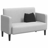 Cuscino per Schiena Nero 45 x 20 x 35 cm Tessuto in Cords