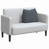 Cuscino per Schiena Grigio scuro 60 x 20 x 50 cm