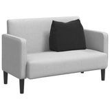 Cuscino per Schiena Nero 60 x 20 x 50 cm Tessuto in Cords