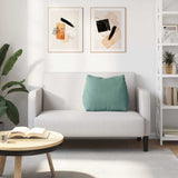 Cuscino per Schiena Verde Mare 60 x 20 x 50 cm Tessuto in Cords