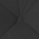 Cuscini per Seduta 4 pcs Nero 40 x 40 cm Tessuto in Microfibra