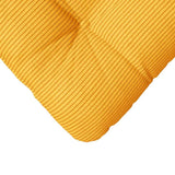 Cuscini per Seduta 4 pcs Giallo Chiaro 40 x 40 cm
