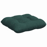 Cuscini per Seduta 4 pcs Verde Scuro 45 x 45 x 12 cm Tessuto