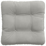 Cuscini per Seduta 4 pcs Grigio chiaro 45 x 45 cm