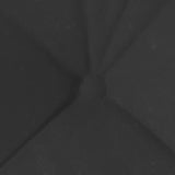 Cuscini per Seduta 4 pcs Nero 45 x 45 cm Tessuto in Microfibra
