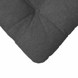 Cuscini per Seduta 4 pcs Grigio scuro 45 x 45 cm