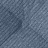 Cuscini per Seduta 4 pcs Blu 45 x 45 cm Tessuto in Cords