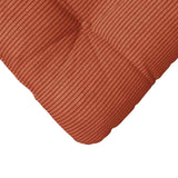 Cuscini per Seduta 4 pcs Rosso Arancio 45 x 45 cm