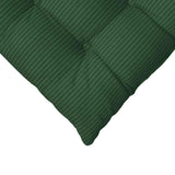 Cuscini per Seduta 4 pcs Verde Scuro 40 x 40 x 6 cm