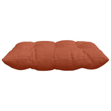 Cuscini per Seduta 4 pcs Rosso Arancio 40 x 40 x 6 cm