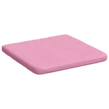 Cuscini per Seduta 4 pcs Rosa 40 x 40 x 3 cm Tessuto